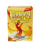 Dragon Shield: Yellow - Matte Sleeves - Standard Size (100)