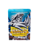 Dragon Shield: Silver - Matte Sleeves - Japanese Size