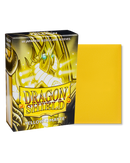 Dragon Shield: Yellow - Matte Sleeves - Japanese Size