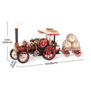 Robotime ROKR Steam Engine Mechanical 3D Wooden Puzzle LKA01 (Battery powered)(Back Order)
