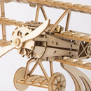 Robotime Rolife Bi-Plane TG301 DIY Wooden Toys 3D Puzzle
