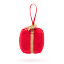 JELLYCAT FESTIVE FOLLY PRESENT RED 7X7X7 CM
