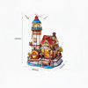 Robotime ROKR Chillbay Pizzeria Music Box Wooden 3D Puzzle EAM02 (Pre-Order)