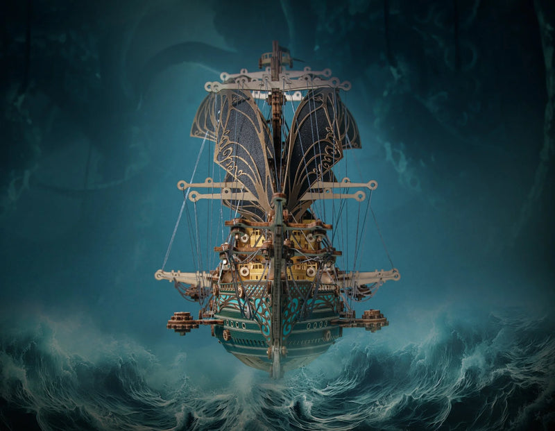 HowCat Corsair Future 3d Wooden Puzzle