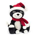 JELLYCAT CHRISTMAS JELLYCAT JACK BLACK & CREAM 11X9X32CM