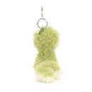 JELLYCAT LITTLE SNAKE BAG CHARM GREEN 16X5X16CM