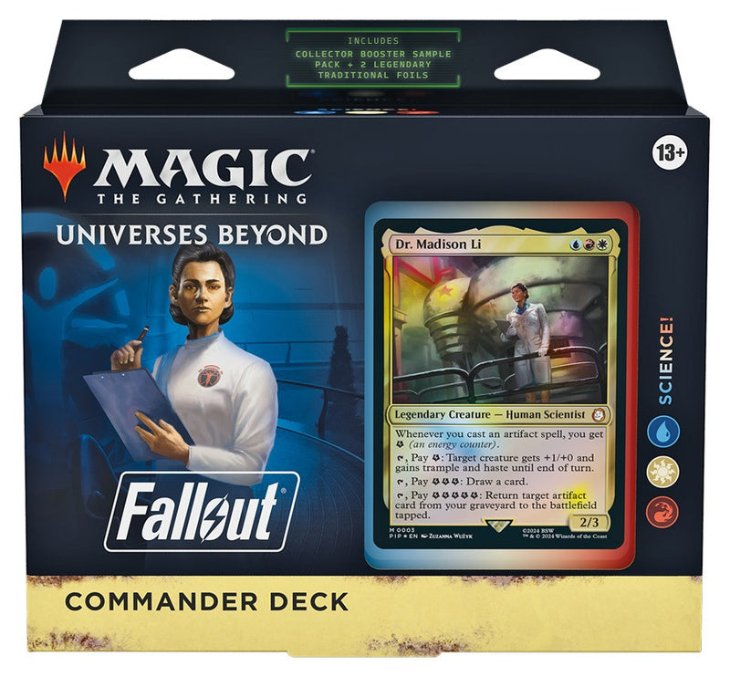 Magic the Gathering Fallout Commander Decks
