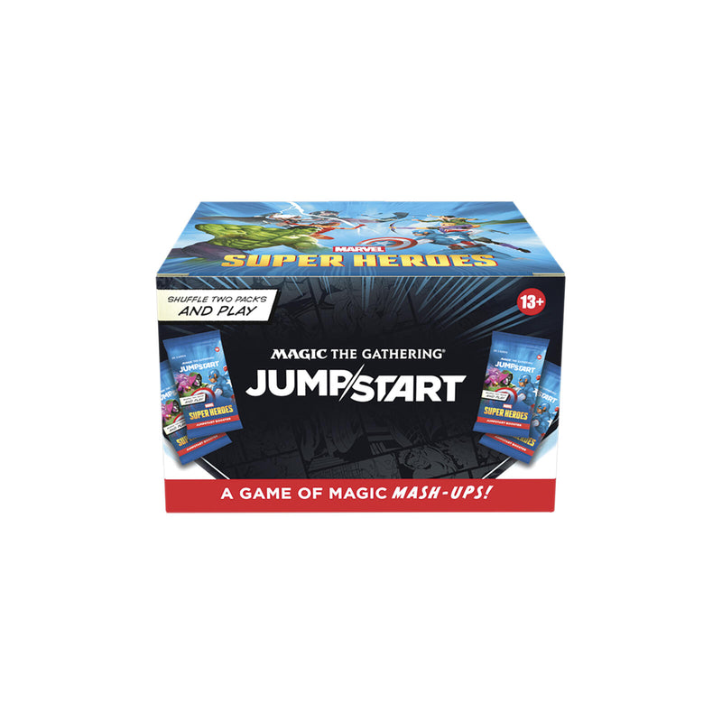 jump start booster box Magic the Gathering Marvel Super Heroes Jumpstart Booster Box (Pre-Ord