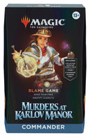Magic the Gathering Murders at Karlov Manor Commander Decks