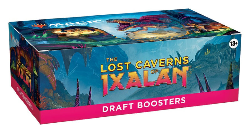 lost caverns of ixalan draft booster box Magic the Gathering the Lost Caverns of Ixalan Draft Boosters