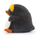 JELLYCAT MAURICE MACARONI PENGUIN BLACK & CREAM 17X13X20 CM
