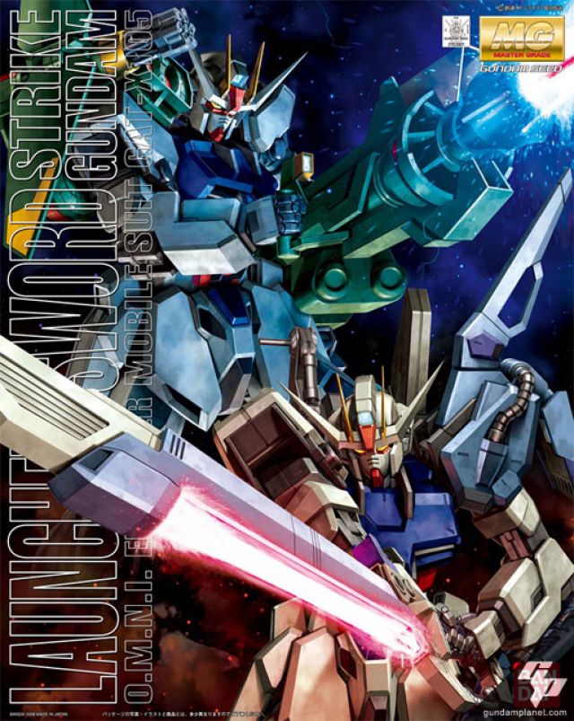 GUNDAM - MG 1/100 STRIKE GUNDAM LAUNCHER/SWORD
