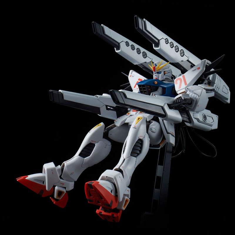 (PREMIUM-BANDAI) GUNDAM - MG 1/100 GUNDAM F91 BACK CANNON TYPE & TWIN V.S.B.R SET UP TYPE