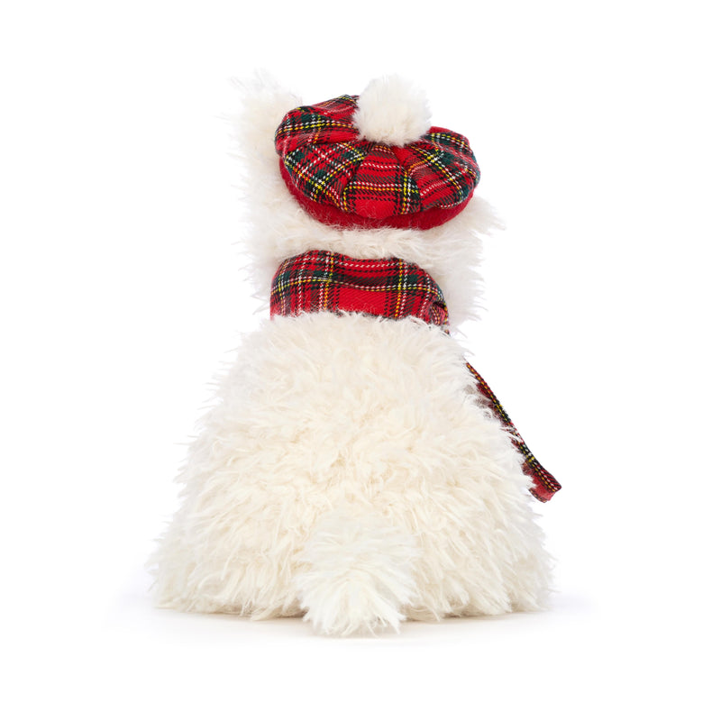 JELLYCAT WINTER WARMER MUNRO SCOTTIE DOG CREAM 15X12X21 CM
