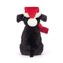 JELLYCAT WINTER WARMER PIPPA BLACK LABRADOR BLACK 15X8X22 CM