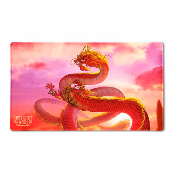 Dragon Shield: Playmat + Tube - Wood Dragon