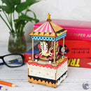 Robotime Rolife DIY Music Box Merry-Go-Round AM304