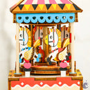 Robotime Rolife DIY Music Box Merry-Go-Round AM304