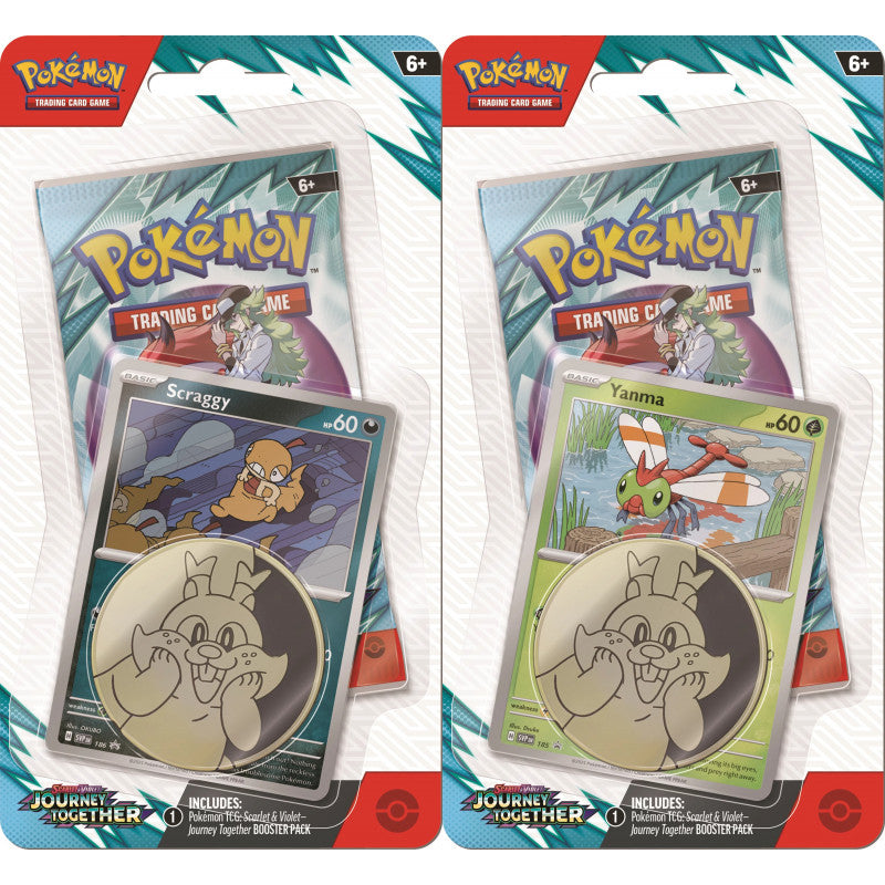 Pokemon TCG: Scarlet & Violet 9 Journey Together Checklane Blister (Pre-Order)