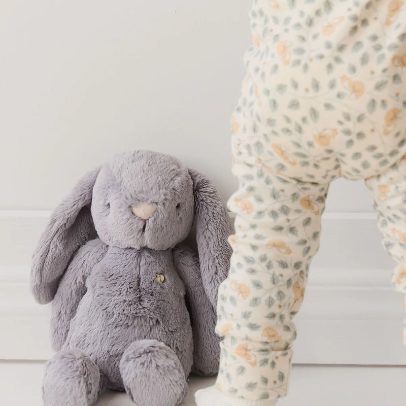 JAMIE KAY SNUGGLE BUNNIES - PENELOPE THE BUNNY - SILVER 30CM PLUSH