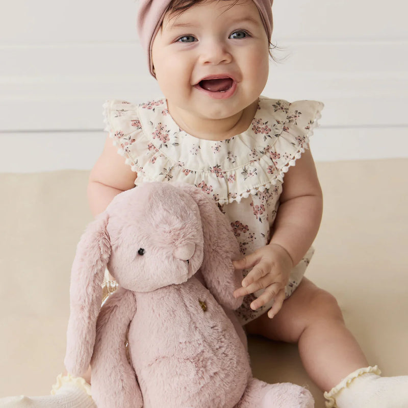 JAMIE KAY SNUGGLE BUNNIES - GLITTER PENELOPE - BLUSH 30CM PLUSH