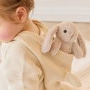 JAMIE KAY SNUGGLE BUNNIES - LITTLE PENELOPE - BEIGE 17CM PLUSH