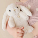JAMIE KAY SNUGGLE BUNNIES - PENELOPE - MARSHMALLOW 17CM PLUSH
