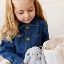 JAMIE KAY SNUGGLE BUNNIES - PENELOPE KEY CHARM - SILVER 15CM