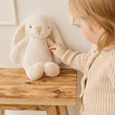 JAMIE KAY SNUGGLE BUNNIES - PENELOPE - MARSHMALLOW 30CM PLUSH