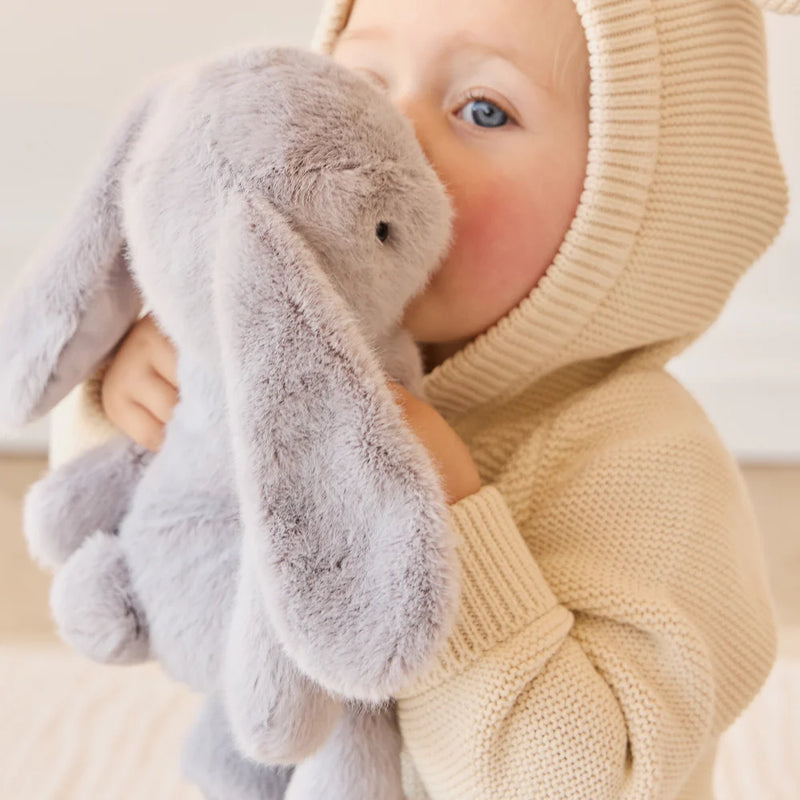 JAMIE KAY SNUGGLE BUNNIES - PENELOPE - SILVER 30CM PLUSH