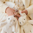 JAMIE KAY SNUGGLE BUNNIES - PENELOPE KEY CHARM - SUNSHINE 15CM