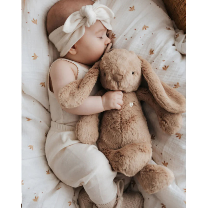 JAMIE KAY SNUGGLE BUNNIES - PENELOPE THE BUNNY - CARAMEL 30CM PLUSH