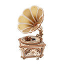 Robotime ROKR Diva Gramophone Music Box Wooden 3D Puzzle AMK82 (Pre-Order)