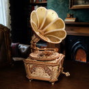 Robotime ROKR Diva Gramophone Music Box Wooden 3D Puzzle AMK82 (Pre-Order)