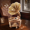 Robotime ROKR Diva Gramophone Music Box Wooden 3D Puzzle AMK82 (Pre-Order)