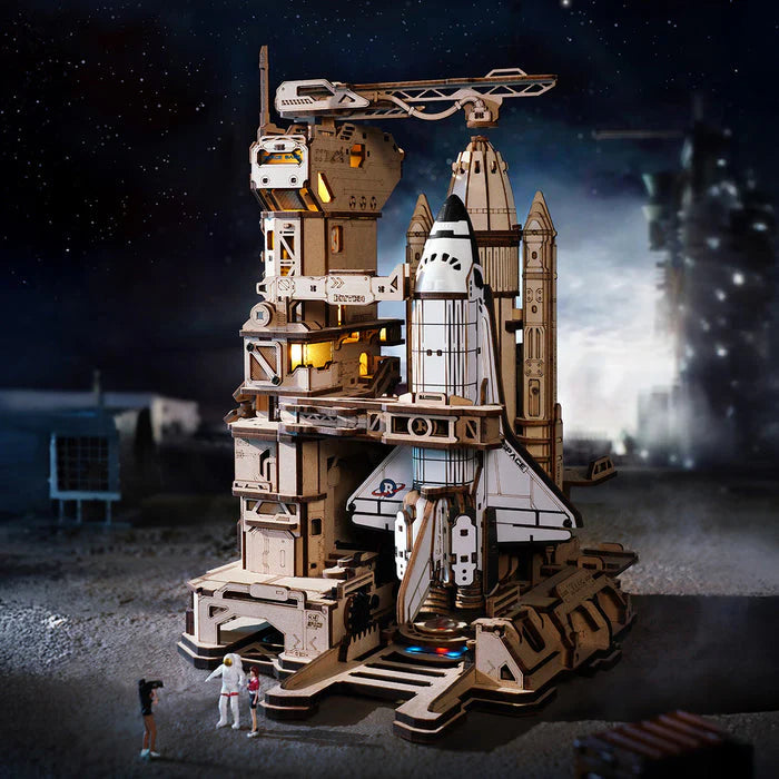 Robotime ROKR Space Shuttle Mechanical 3D Wooden Puzzle LKA02 (Pre-Order)