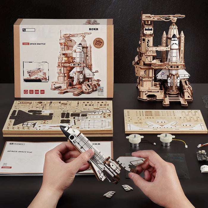 Robotime ROKR Space Shuttle Mechanical 3D Wooden Puzzle LKA02 (Pre-Order)
