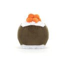 JELLYCAT SASSY SUSHI HOSOMAKI MULTI-COLOURED 5X5X5CM