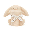 JELLYCAT BASHFUL LUXE BUNNY WILLOW SOOTHER 15X34X34CM