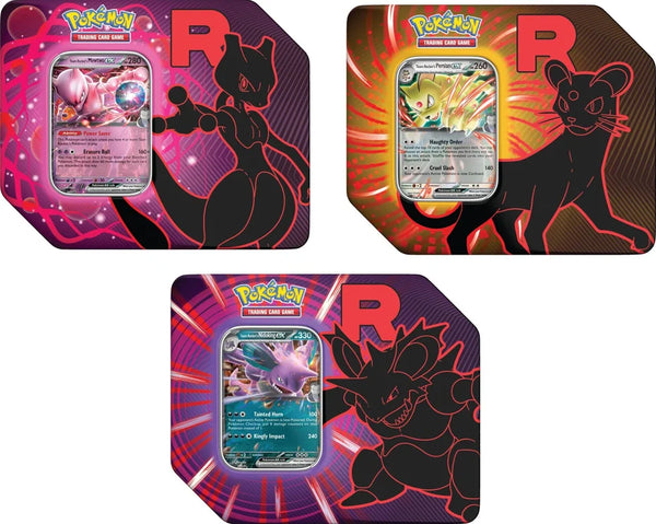 Pokemon TCG: Team Rocket Tin (Pre-Order)