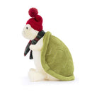 JELLYCAT SNOWMAN TIMMY TURTLE CREAM & GREEN 21X23X22 CM