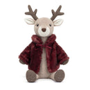 JELLYCAT VIVIEN REINDEER BEIGE & CREAM 20X12X31 CM