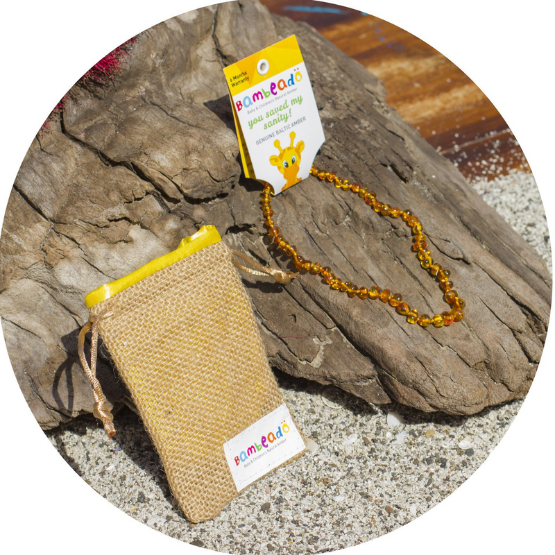 Bambeado online amber necklace