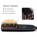 Melbang Mini Hair Straightener Brush Anti-scald Design Fast Straightening Wavy Curly Kinky Hair (7336925298888)
