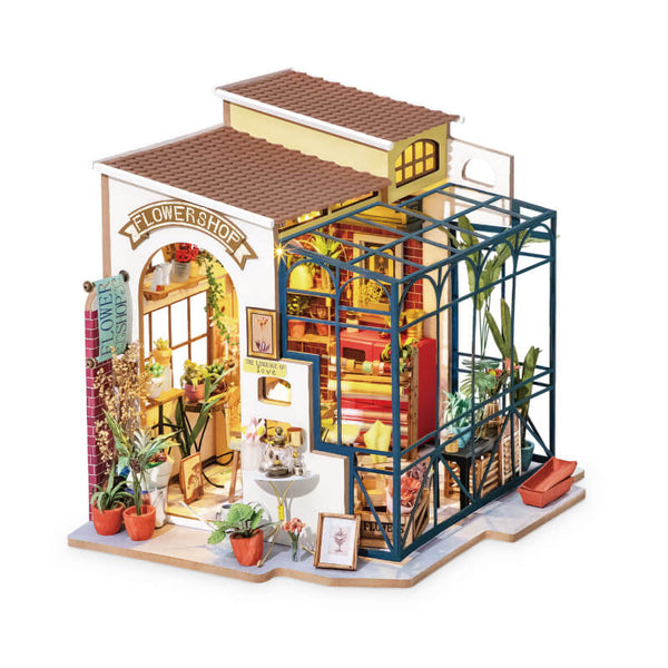 Robotime Rolife Jason's Kitchen Miniature Dollhouse Kit DG105