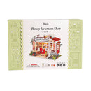 Rolife DIY Miniature Dollhouse DG148 Honey Ice-cream Shop (7090588745928)