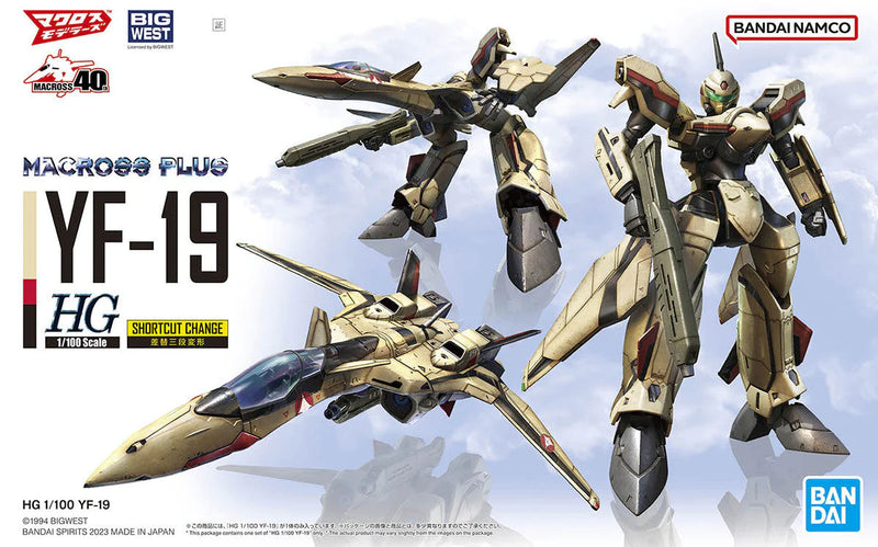 BANDAI - HG 1/100 YF 19