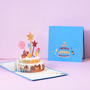 3D Birthday Cake Greeting Card & 1pc Envelope