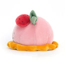 JELLYCAT PRETTY PATISSERIE DOME FRAMBOISE MULTI-COLOURED L10XW10XH5 CM