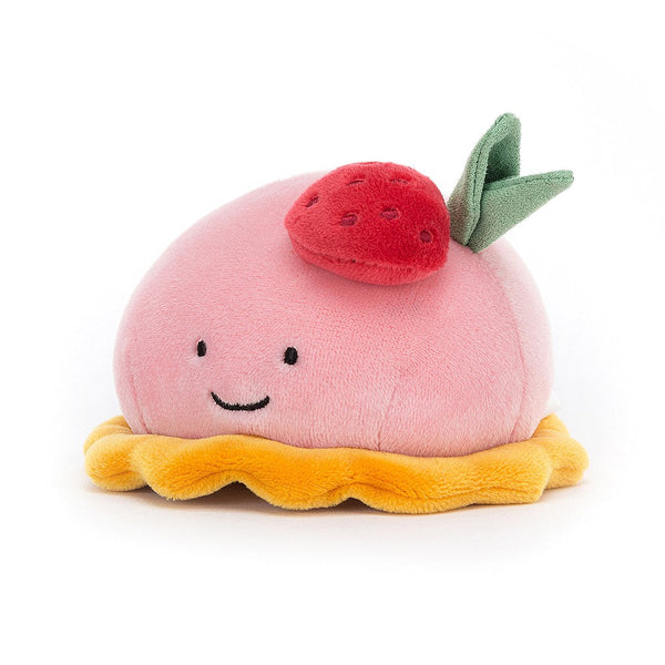 JELLYCAT PRETTY PATISSERIE DOME FRAMBOISE MULTI-COLOURED L10XW10XH5 CM